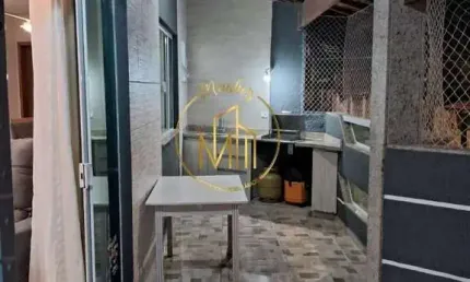 Sobrado Geminado para Venda em Santo André, Vila Linda, 3 dormitórios, 1 suíte, 3 banheiros, 2 vagas