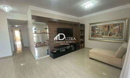 Apartamento de 3 suites com varanda gourmet e lazer no Embare Santos