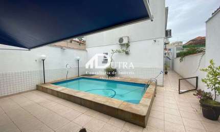 Sobreposta baixa piscina para venda com 205 metros quadrados com 3 quartos em Aparecida - Santos