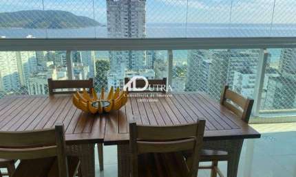 Apartamento com 3 suites e linda vista para o mar mo Boqueirão Santos