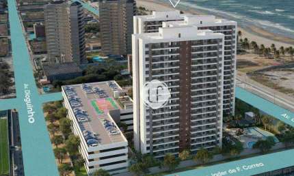 Apartamento com 2 quartos à venda na Rua Hildebrando Pompeu, 1, Antônio Diogo, Fortaleza