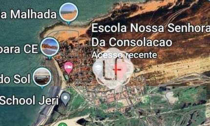 Terreno à venda, 603 m² por R$ 3.000.000,00 - Jericoacoara - Jijoca de Jericoacoara/CE