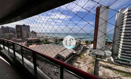 Apartamento Vista Mar Mobiliado- Reformado Moderno -Beira Mar de Fortaleza -Meireles - 80 m2 - Investimento  Perfeito