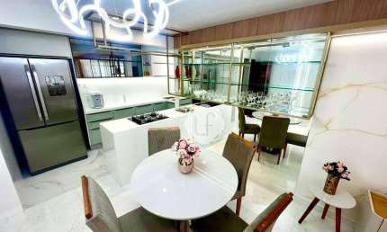 Apartamento Decorado para Locação no Meireles – 3 quartos, suíte, reformado  no Ideal Place