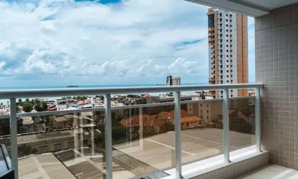 Ultimas unidades vista mar - aptos prontos andar alto - promoção - aquarius fortaleza - passos calçadão beira mar -1 ou 2 quartos