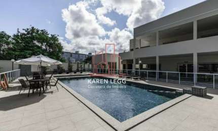 Apartamento Semi Mobiliado com 2 Quartos e 2 banheiros para Alugar, 45 m² por R$ 2.518/Mês