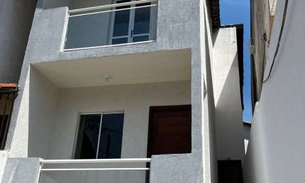 Belford Roxo - São Vicente casa duplex c 2 Quartos aceitamos carta de crédito 200 mil