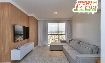 Aluguel anual: Apartamento com 3 suítes no centro de Balneário Camboriú/SC