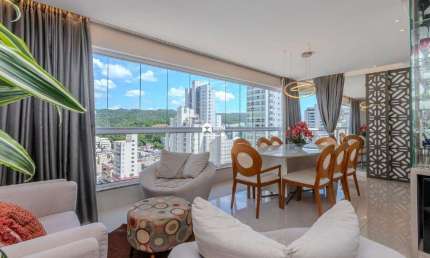 Locação Anual Apartamento 3 quartos, mobiliado, Barra Norte, Centro, Balneário Camboriú-SC
