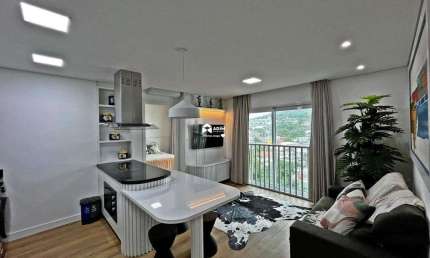 Aluguel anual no Riviera Concept Complexo Multiuso - Apartamento 2 quartos, 1 suíte, mobiliado, 1 vaga na Praia Brava - Itajaí/SC
