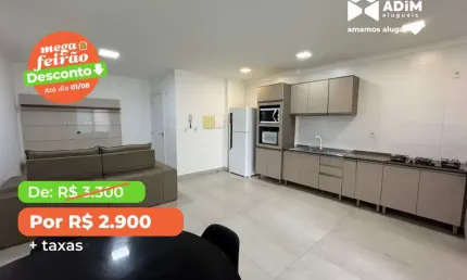Apartamento para aluguel, 2 quartos, 1 suíte, 1 vaga, Morretes - Itapema/SC