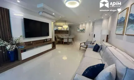 Aluguel anual: apartamento de 3 suítes no pioneiros em balneário camboriú