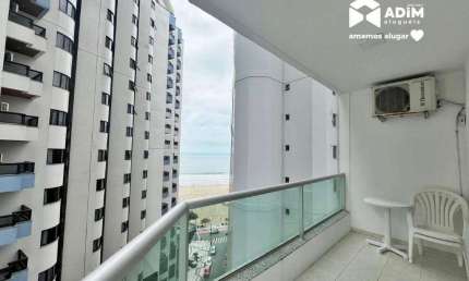 Aluguel Anual: Apartamento 2 quartos sendo 1 suíte Mobiliado na quadra do Mar em Balneário Camboriú.