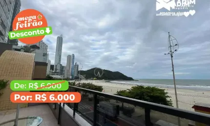 Aluguel anual: apartamento de 3 quartos, sendo 1 suíte em balneário camboriú