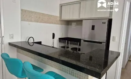 Aluguel anual: apartamento de 1suíte mobiliado na quadra do mar em balneário camboriú.