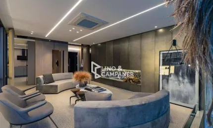 Apartamento com 3 dormitórios à venda, 181 m² por r$ 1.950.000,00 - gleba fazenda palhano - londrina/pr
