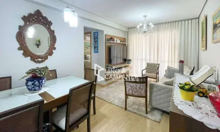 Apartamento com 3 dormitórios à venda, 74 m² por R$ 580.000,00 - Edifício Terralis Jardim - Londrina/PR