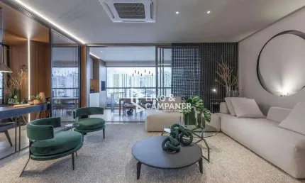 Apartamento com 3 dormitórios à venda, 127 m² por r$ 1.350.000,00 - gleba fazenda palhano - londrina/pr