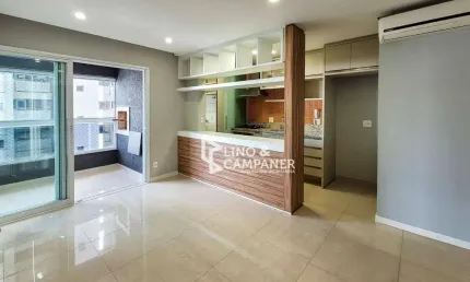 Apartamento com 1 dormitório à venda, 52 m² por R$ 539.000,00 - Edifício Torre Valência - Londrina/PR