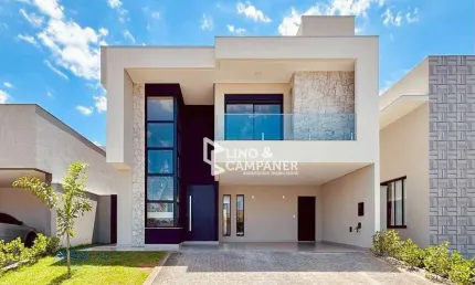Casa com 3 suítes à venda, 214 m² por R$ 1.590.000 - Condomínio Parque Tauá - Aranguá - Londrina/PR