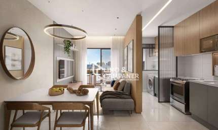 Apartamento com 2 dormitórios à venda, 56 m² por R$ 498.000,00 - Aurora - Londrina/PR