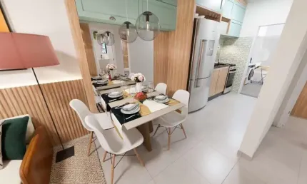 Casa no condomínio aquarela para venda com 2 quartos, 49m²