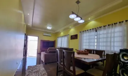 Espetacular casa tipo para venda em morada do campo com 3 quartos, 180m²