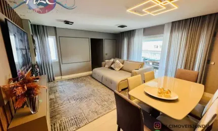 Apartamento Espaçoso de 3 Dormitórios à venda no Botaniq, Jundiaí - Sol da Manhã!