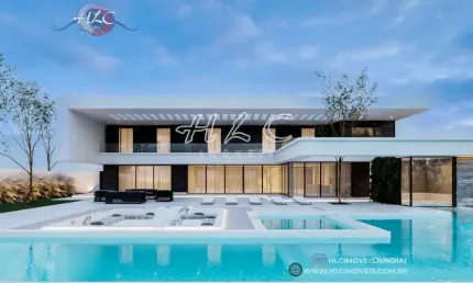 Casa à Venda no condomínio Praia da Grama / Fazenda da Grama - Em Fase Final de Obra, com 7 suítes