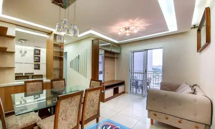 Aluguel apartamento jundiaí, todo mobiliado e decorado com muito bom gosto - 3 dormitórios sendo 1 suíte com varanda gourmet - practice club,