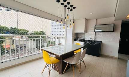Apartamento Padrão Locação - 87 m² - Varanda Gourmet - Mobiliado