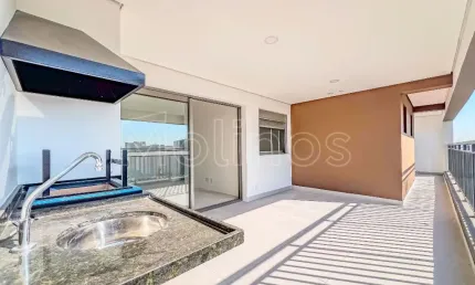 Apartamento Padrão Contrapiso -  Belém - 125 m² - Varanda Gourmet - 3 suites