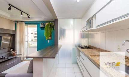 Apartamento com 2 dormitórios à venda, 49 m² por R$ 499.990,00 - Cristo Rei - Curitiba/PR