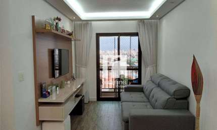 Apartamento com 3 dormitórios (1 suíte) e 2 vagas, à venda, 79 m² por R$ 850.000 - Ipiranga - São Paulo/SP