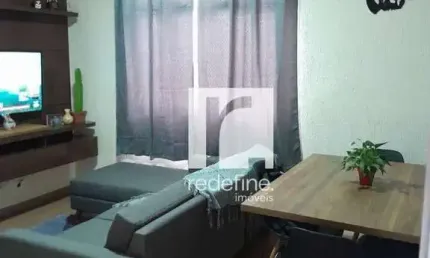 Apartamento mobiliado com 1 dormitório e 1 vaga, à venda, 56 m² por R$ 235.000 - Taboão - São Bernardo do Campo/SP