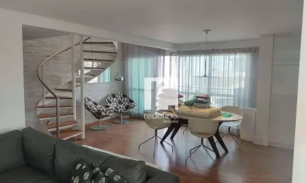 Apartamento Duplex com 1 dormitório à venda, 104 m² por R$ 2.500.000 - Rua Diogo Jácome, 954 , Moema - São Paulo/SP