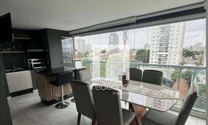 Apartamento com 3 dormitórios, (02 Suítes) à venda, 140 m² por R$ 1.950.000 - Ipiranga - São Paulo/SP