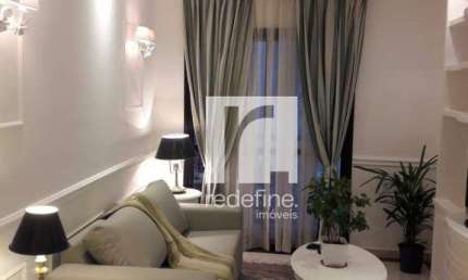 Apartamento com 1 dormitório para alugar, 34 m² por R$ 5.026,00/mês - Moema - São Paulo/SP