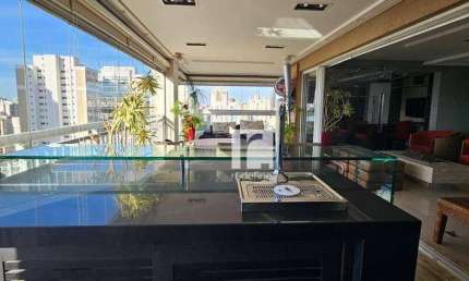 Apartamento com 4 dormitórios, 206 m² - venda por R$ 3.500.000 ou aluguel por R$ 21.500/mês - Vila Romana - São Paulo/SP