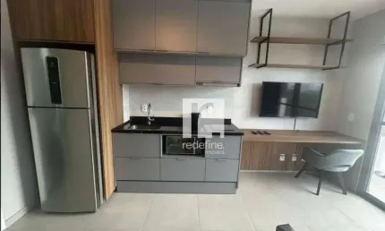 Apartamento com 1 dormitório para alugar, 27 m² por r$ 4.100/mês - rua josé batista pereira, 51, campo belo - são paulo/sp