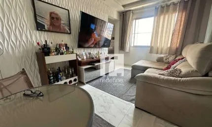 Apartamento com 2 dormitórios à venda, 54 m² por r$ 341.000 - avenida do taboão, 2700 - taboão - são bernardo do campo/sp