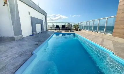 Apartamento Quadra Mar no Residencial Ilha de Patmos com vista Mar!! APARTAMENTO - RUA BRASÍLIA