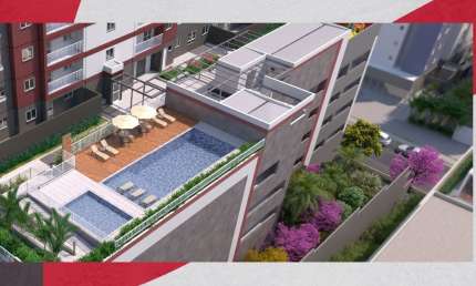 Apartamento com 3 dorms (1 suíte), varanda e vaga próximo ao Shopping Morumbi Town