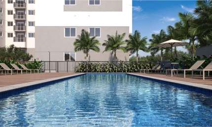 APARTAMENTO 41M² -2 DORMS COM VARANDA -- VILA DAS BELEZAS
