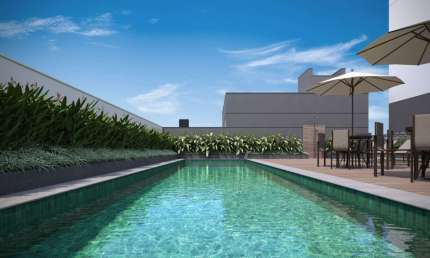 APARTAMENTO 37M² 2DORMS COM VARANDA NA VILA DAS BELEZAS