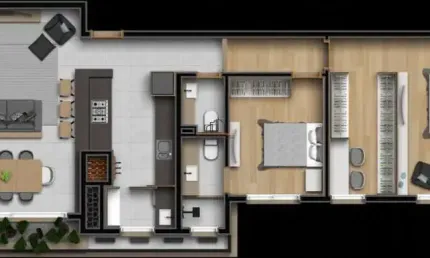 Apartamento localizado no bairro nossa senhora das graças/canoas