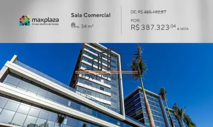 Sala comercial à venda no Marechal Rondon, Canoas 