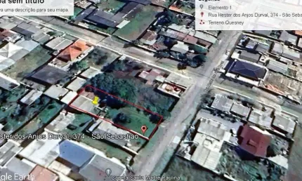 Terreno à venda na Rua Hester Dos Anjos Durval, 345, Borda do Campo, São José dos Pinhais