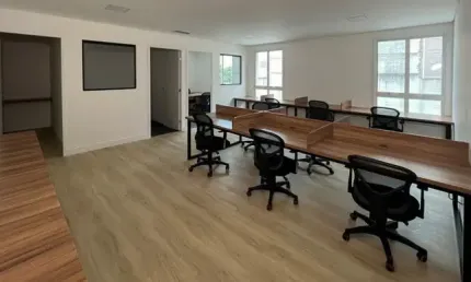Sala mobiliada para locação ao lado do Garten Shopping