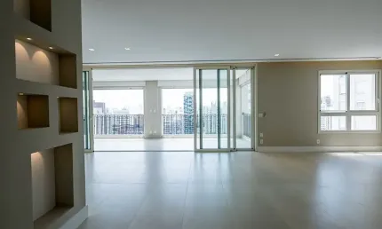 Apartamento de luxo semimobiliado com 3 suítes e lazer completo